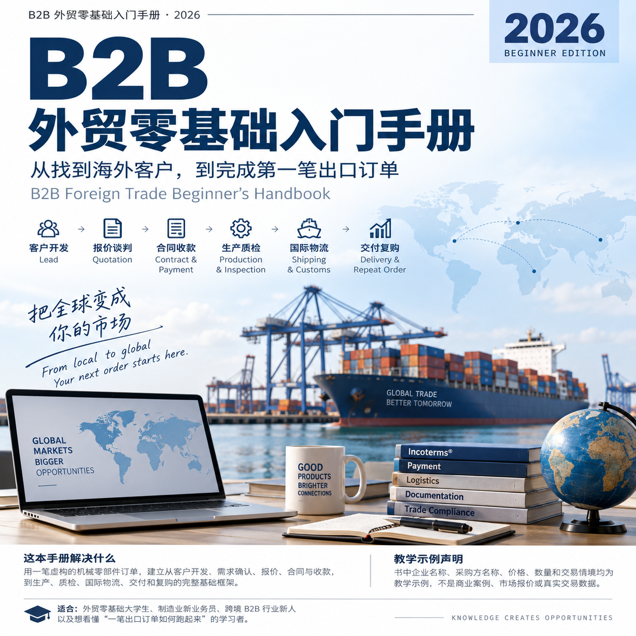 B2B Foreign Trade Beginner Handbook cover